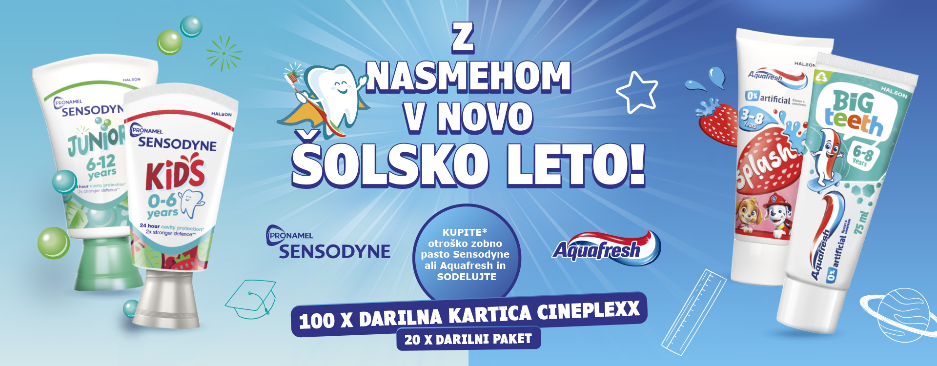 Nagradna igra: Z nasmehom v novo šolsko leto 2026